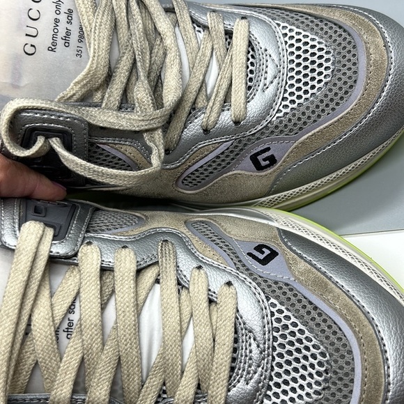 Gucci Ultrapace Athletic sneakers women’s 38.5. NIOB - Picture 9 of 14